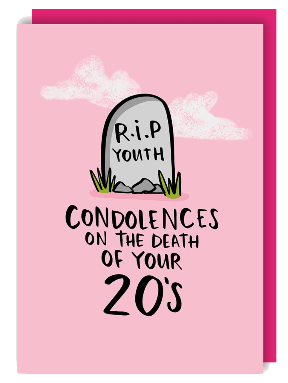 RIP Youth Condolences On The Death Of Your 20's - Thirty Birthday Card ...