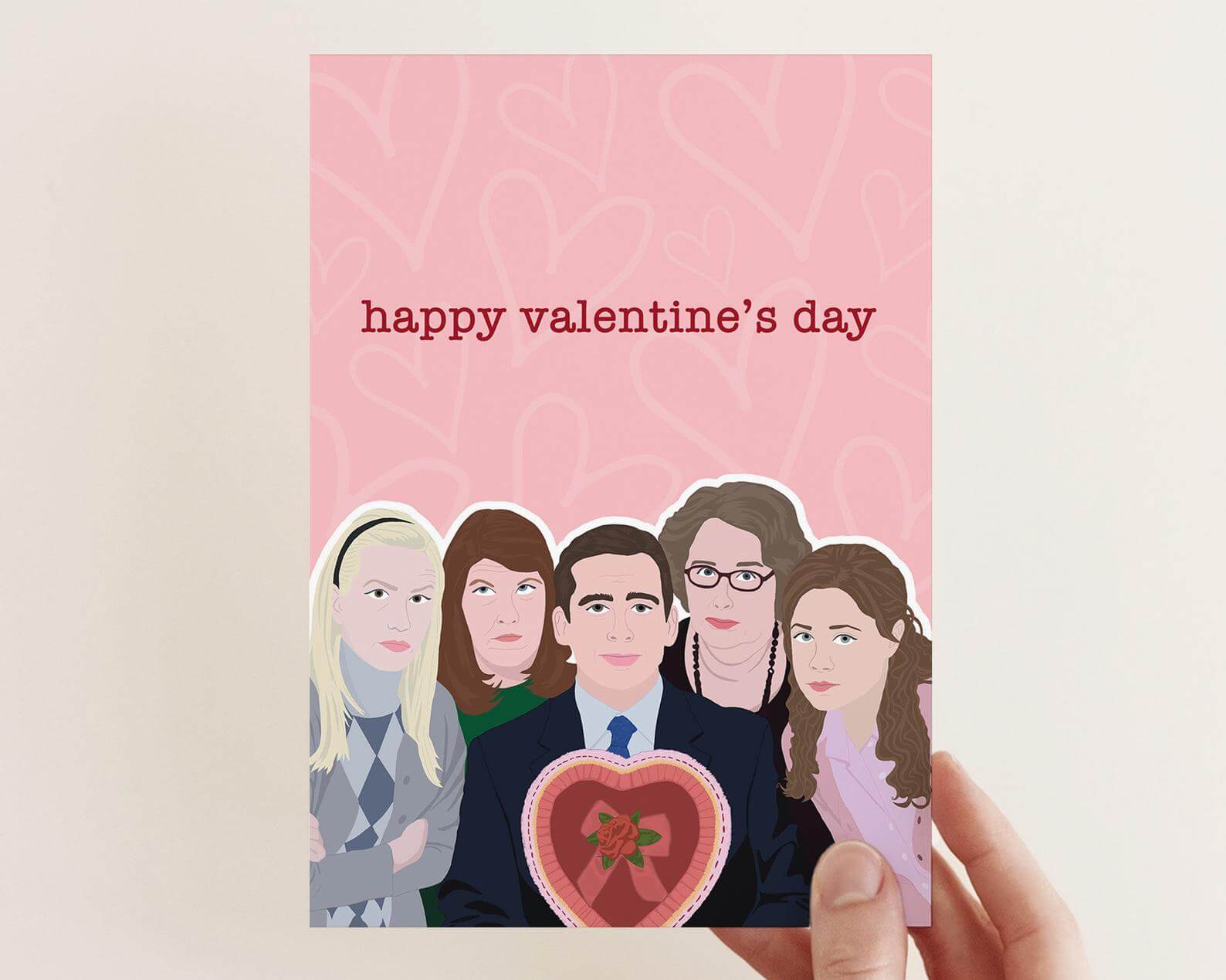 The Office - Valentines Card - Greeting Card from Pheasant Plucker